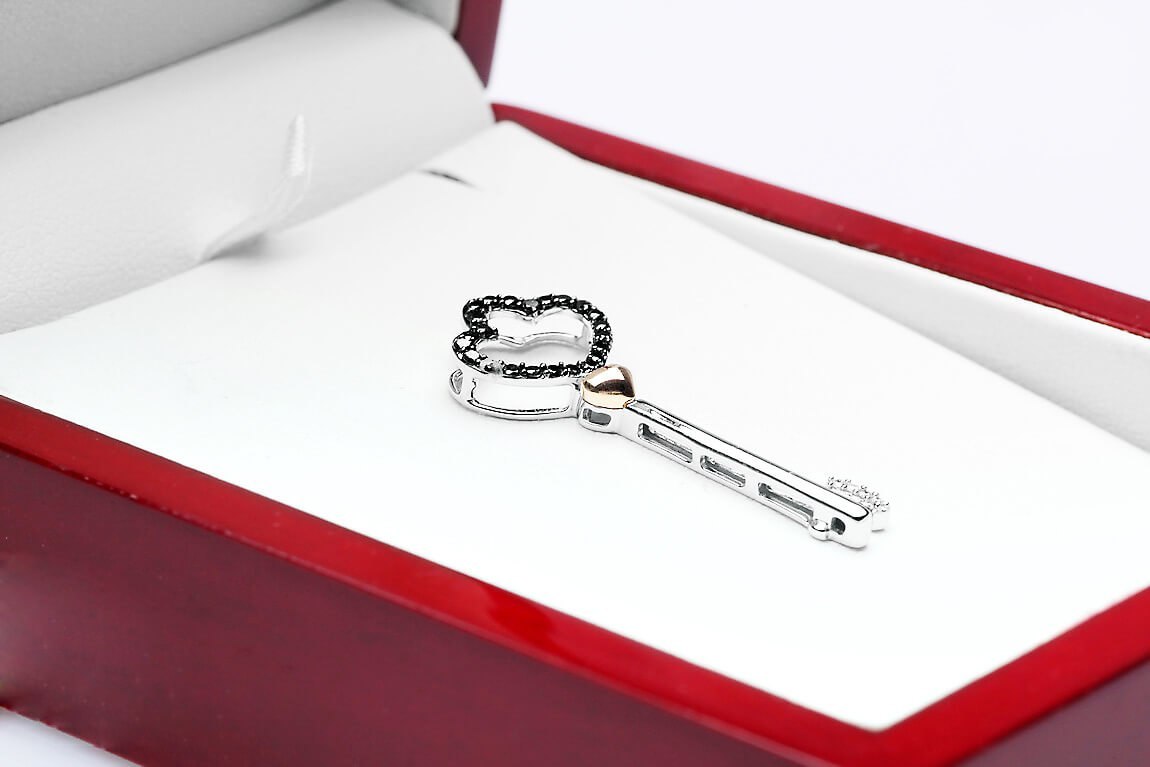 Emaga Złoty wisiorek WXD3424 - Diament